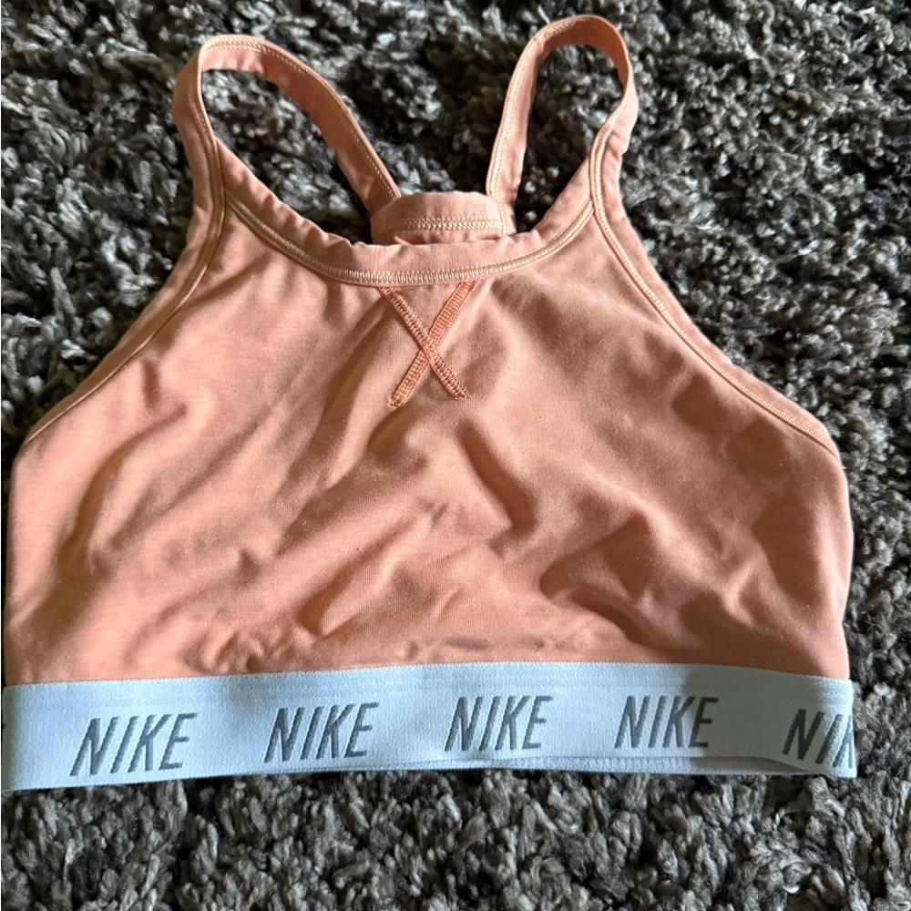 Nike Peach Sports Bra
